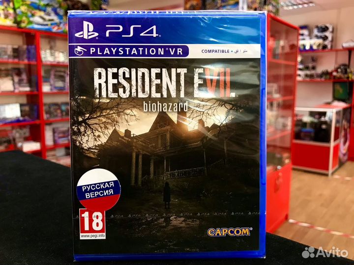 Диск PS4 Resident Evil 7 Biohazard (Новый)