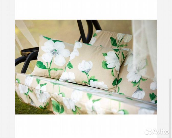 Новые садовые качели