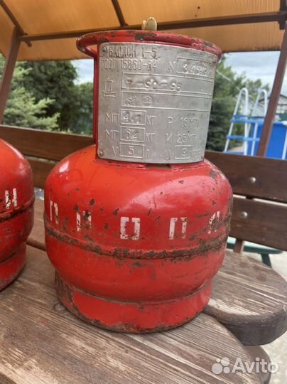 Газовый баллон 5 литров