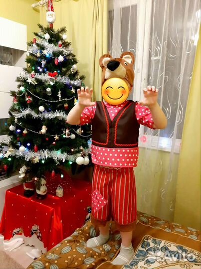 Костюм мишки. Медвежонок 98-110