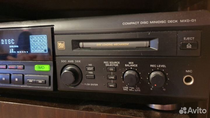Cd-Md проигрыватель sony MXD-D1