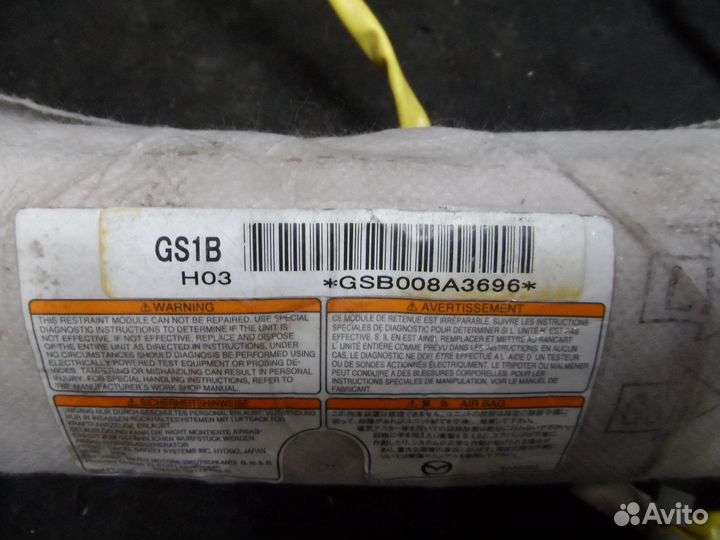 Подушка безопасности в сиденье Mazda 6 GH