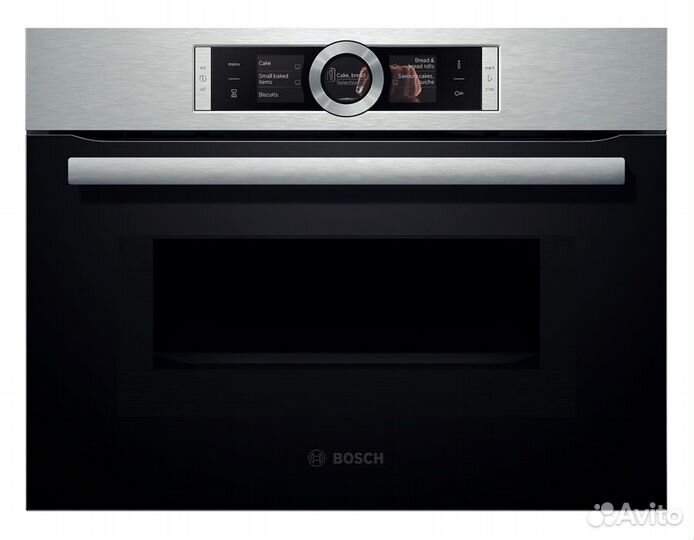 Компактный духовой шкаф Bosch CMG636BS1 Serie 8
