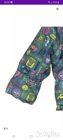 Комбинезон демисезонный 68 74