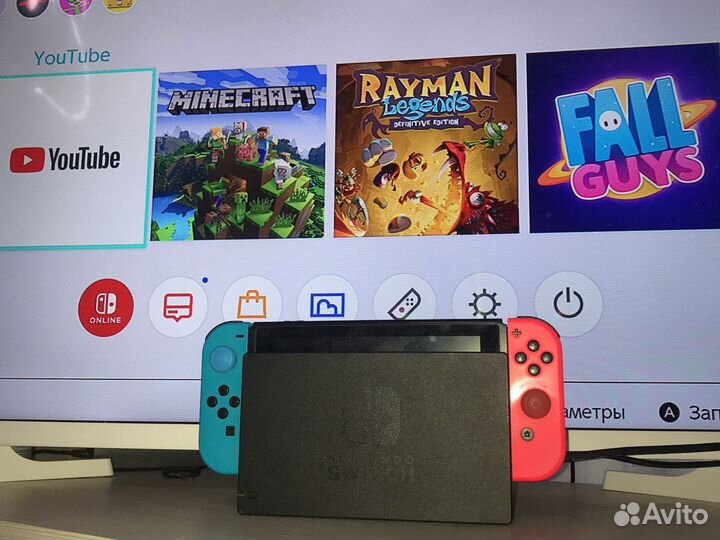Nintendo switch rev 1 с играми