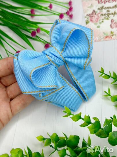 Банты для волос ручной работы