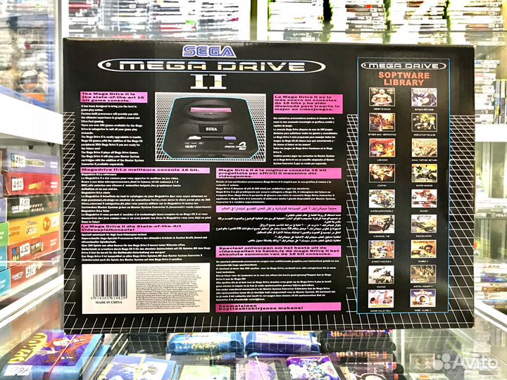 Sega Mega Drive 2 368 Игр Игровая Приставка Новая