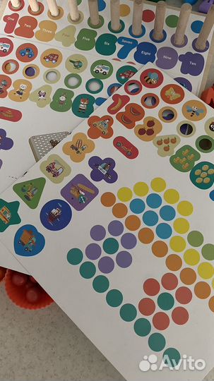 Деревянный сортер 7в1