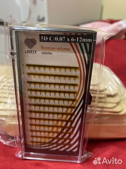 Ресницы для наращивания lovely