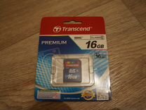SD Card 16Gb Transcend sdhc Class6