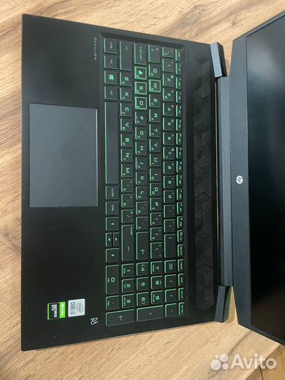 Игровой ноутбук HP core i5/512ssd/1tb hdd/1650ti
