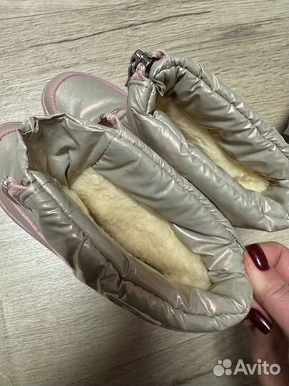 Сапоги зимние для девочки 29р.Новые