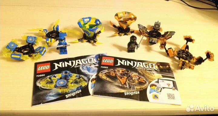 Lego ninjago 70662 70660