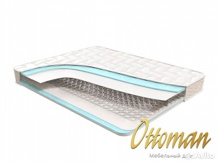 Интерьерная Кровать 160 на 200 новая c матрасом