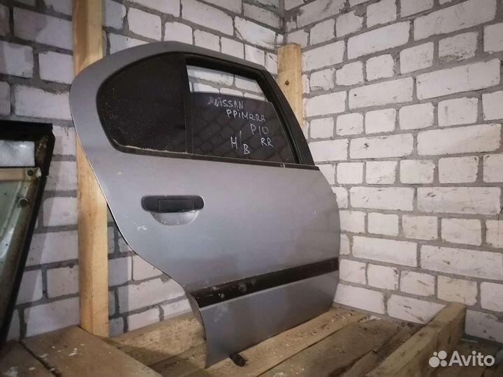 Дверь задняя правая nissan primera p10