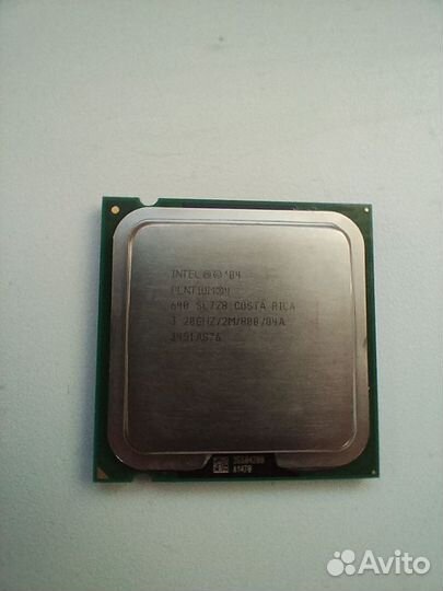 Процессор Intel pentium 4