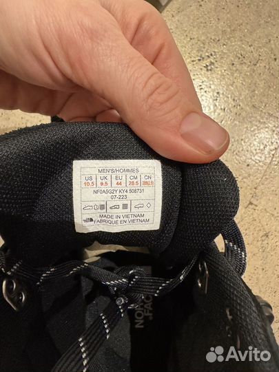 The north face ботинки мужские зимние