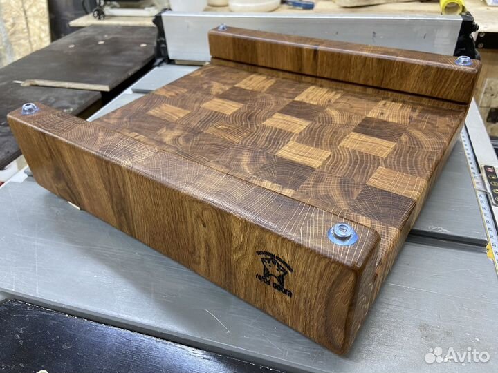 Торцевая разделочная доска с гастроемкостью