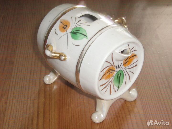 Бочонок штоф фарфор СССР Сысерть