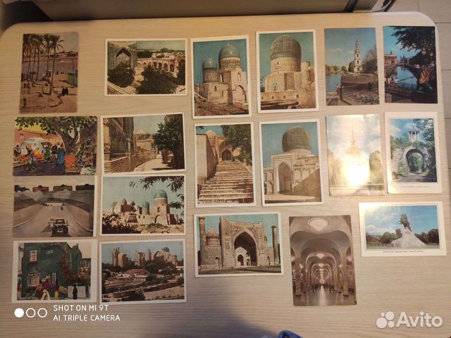 СССР открытки, 50-60 годы