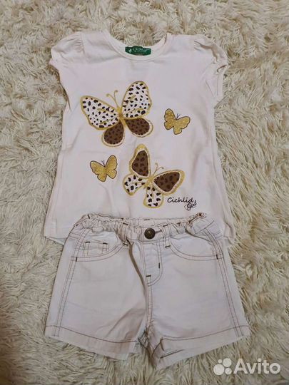 Одежда zara, carter's 3-5лет лето