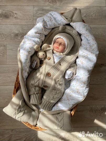 Набор на выписку зимний, конверт