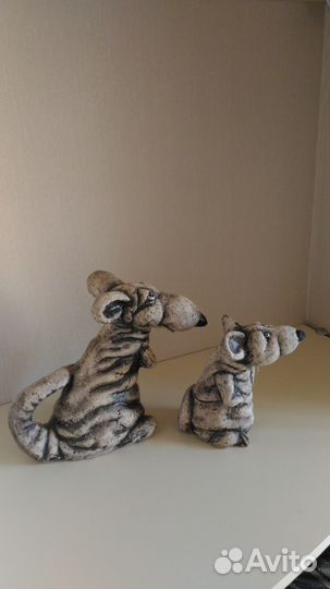 Фигурки садовые Мыши 2шт