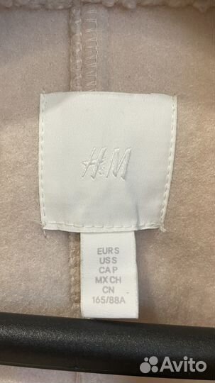 Короткое шерстяное пальто H&M