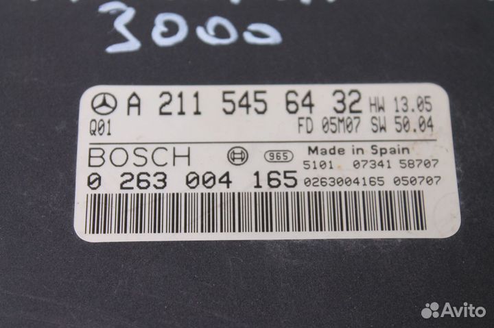 Блок парктроников мерседес w211