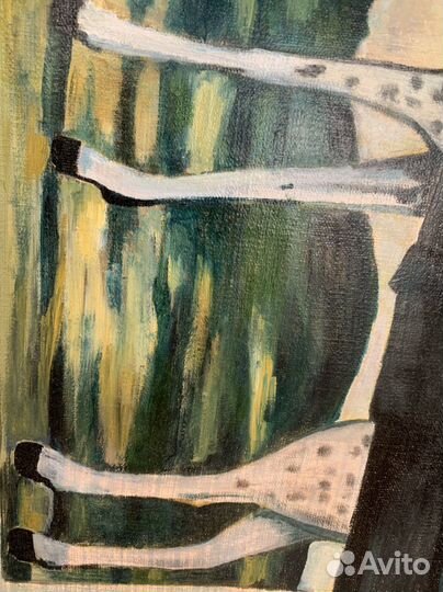 Картина «Жизнь Пиросмани» холст, масло