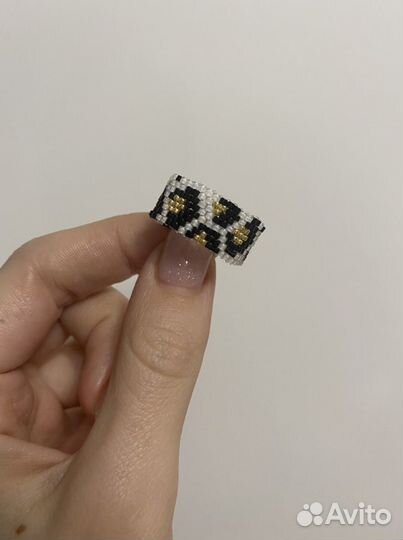Колечки из бисера