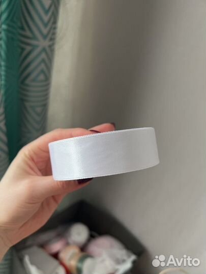 Лента атласная 25м