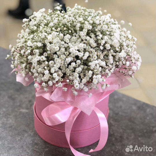 Букет из гипсофилы