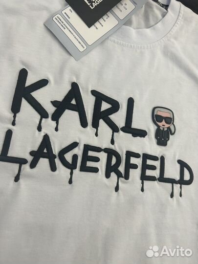 Оверсайз футболка Karl Lagerfeld