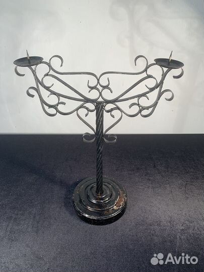 Старинный подсвечник СССР