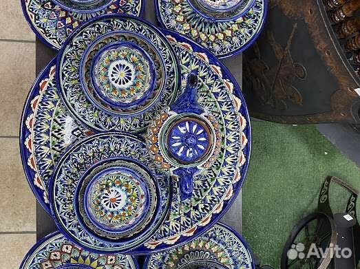 Сервис узбекский ручной работы на 6 персон