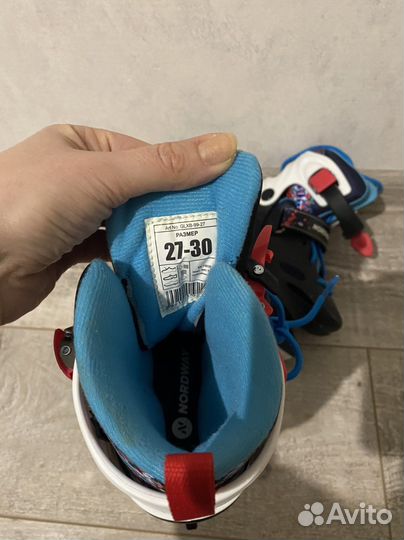 Коньки Nordway новые раздвижные