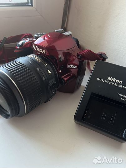 Фотоаппарат nikon d3200 с объективом 18-55mm