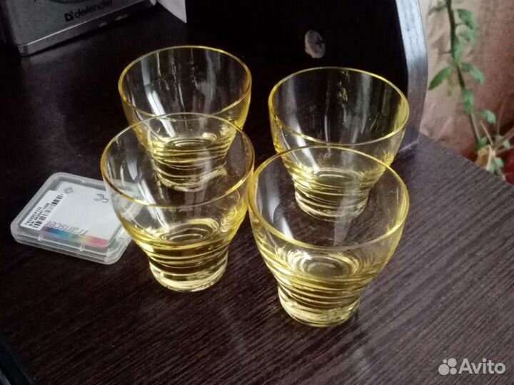 Рюмки с фужерами