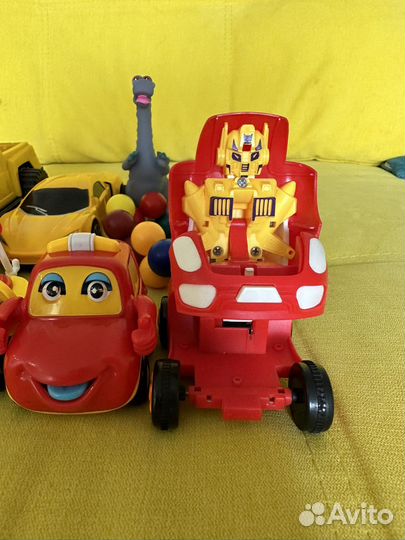 Игрушки машинки пакетом