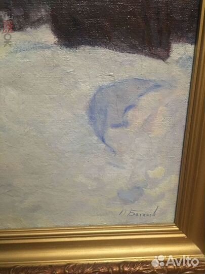 Картина маслом на холсте. Богачёв П.Н (61 *81см)