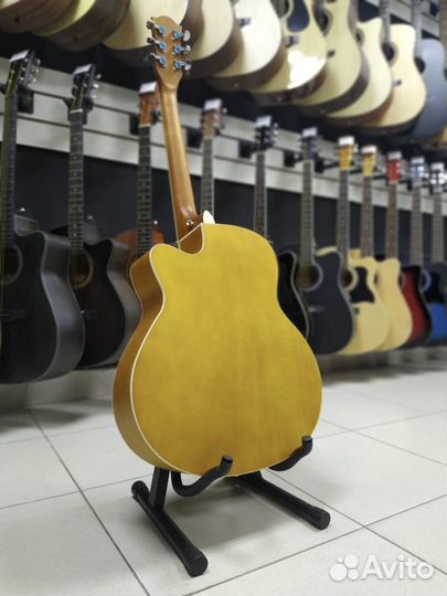 Гитара Акустическая Натуральная Матовая Новая