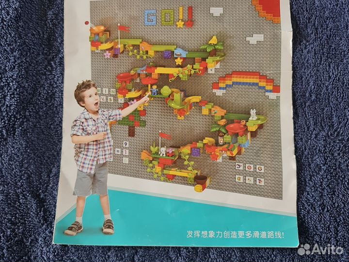 Детский конструктор Лего-стена