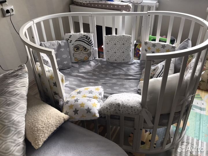 Детская кроватка трансформер 8 в 1