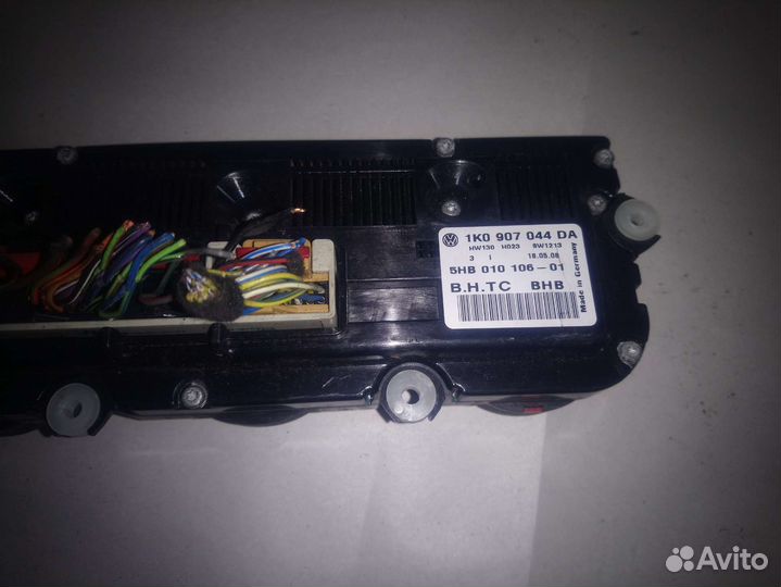 Блок управления климатом volkswagen tiguan 1