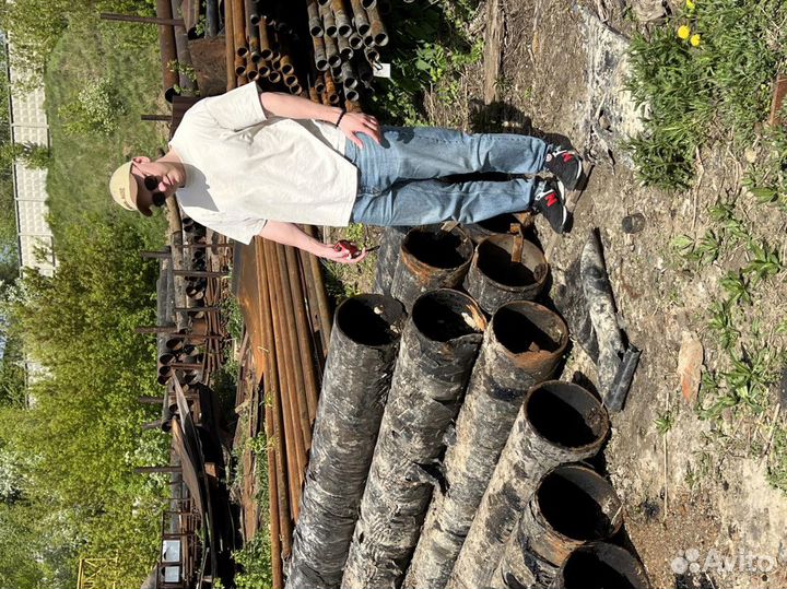 Труба металлическая 630х40 мм