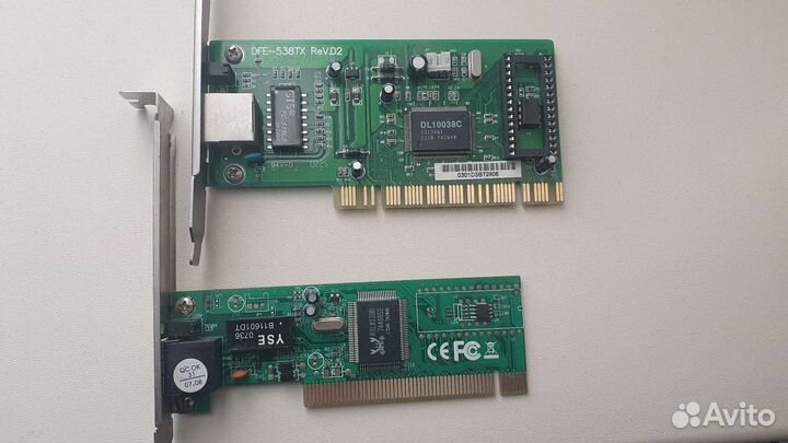 Платы видеокарты, сетевые и звуковые