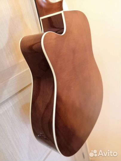 Акустическая гитара yamaha fx370 с чехлом