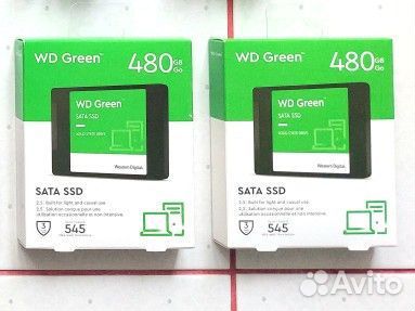 Новые SSD 480gb 240gb 1Tb WD Green Blue