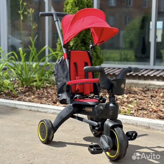 Велосипед легкий luxmom s7 красный doona